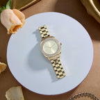 Furla Athleisure Women Quartz Champagne Dial Analog Stainless Steel Watch WW00038003L2