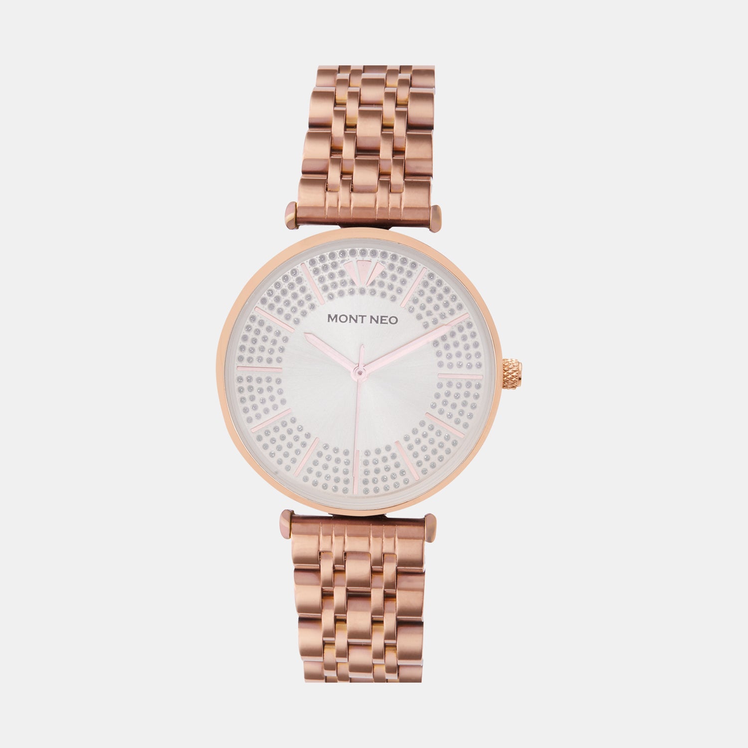 Mont Neo Round Rose Analog watch
