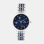 Mont Neo Round Blue Analog watch