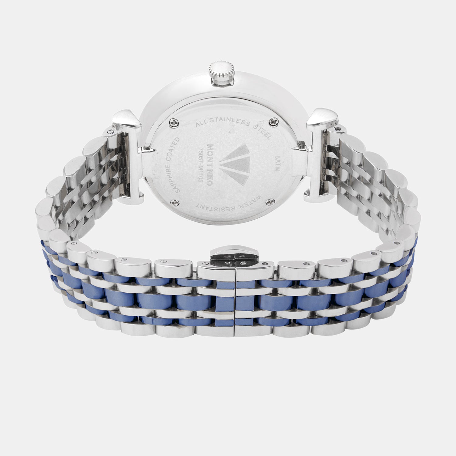 Mont Neo Women Round Blue watch