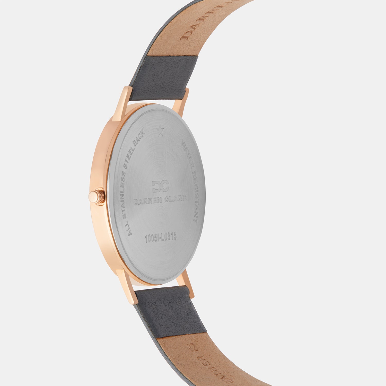 Darren Clark Metal Round watch