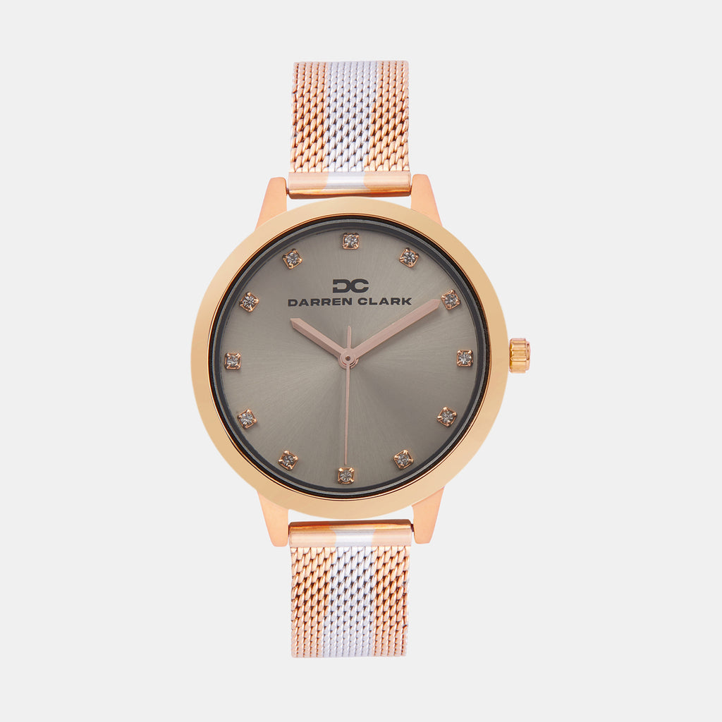 Darren Clark Round Grey Analog watch