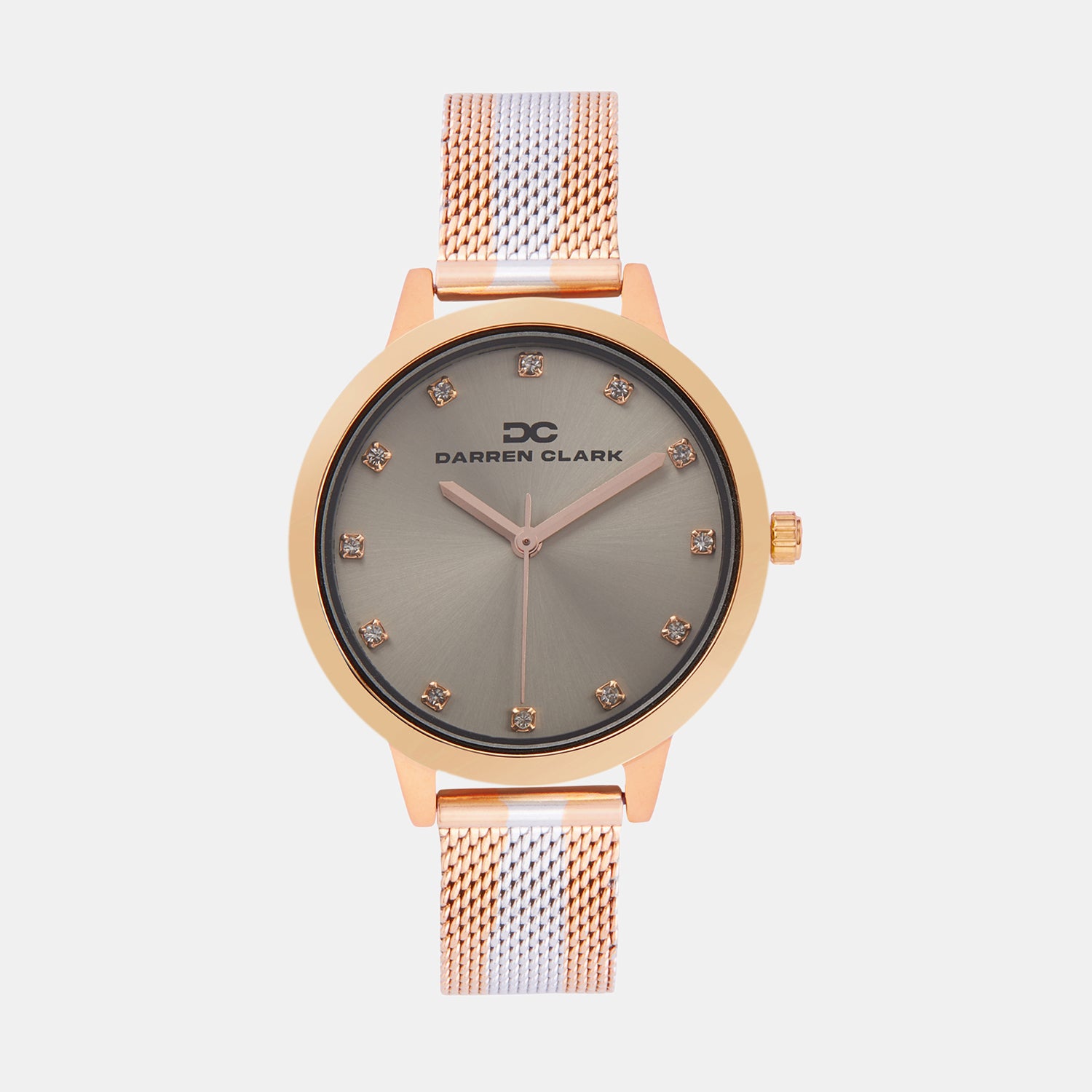 Darren Clark Round Grey Analog watch