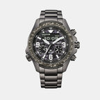 Promaster Women Quartz Black Dial Analog Stainless Steel JV1008-63E