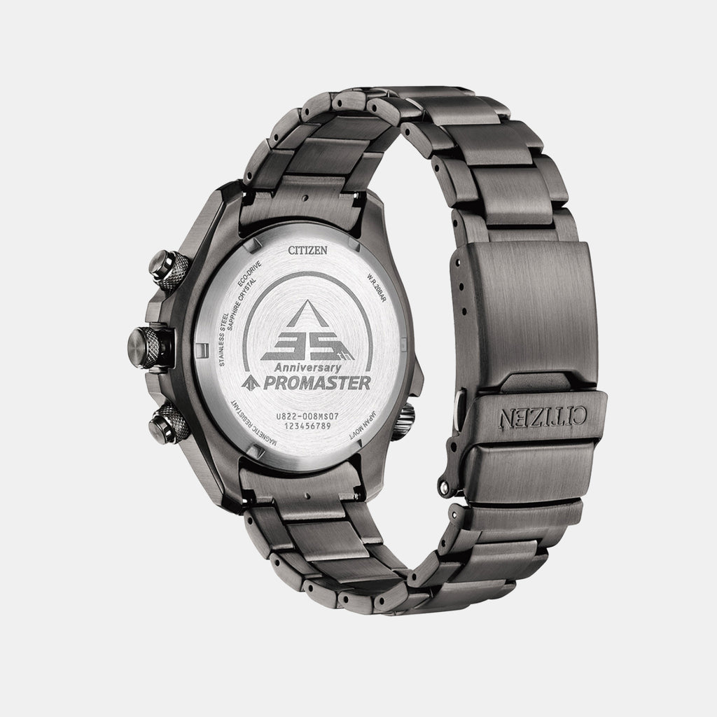Promaster Women Quartz Black Dial Analog Stainless Steel JV1008-63E