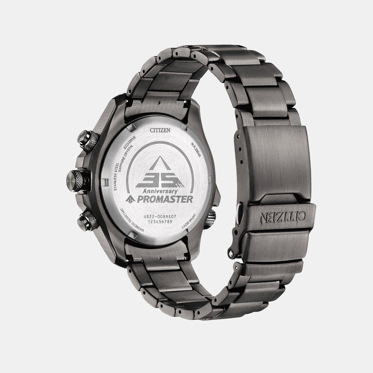 Promaster Women Quartz Black Dial Analog Stainless Steel JV1008-63E
