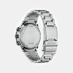Promaster Skyhawk Men Eco-Drive Quartz Grey Dial Chronograph Stainless Steel Watch JV2006-55H
