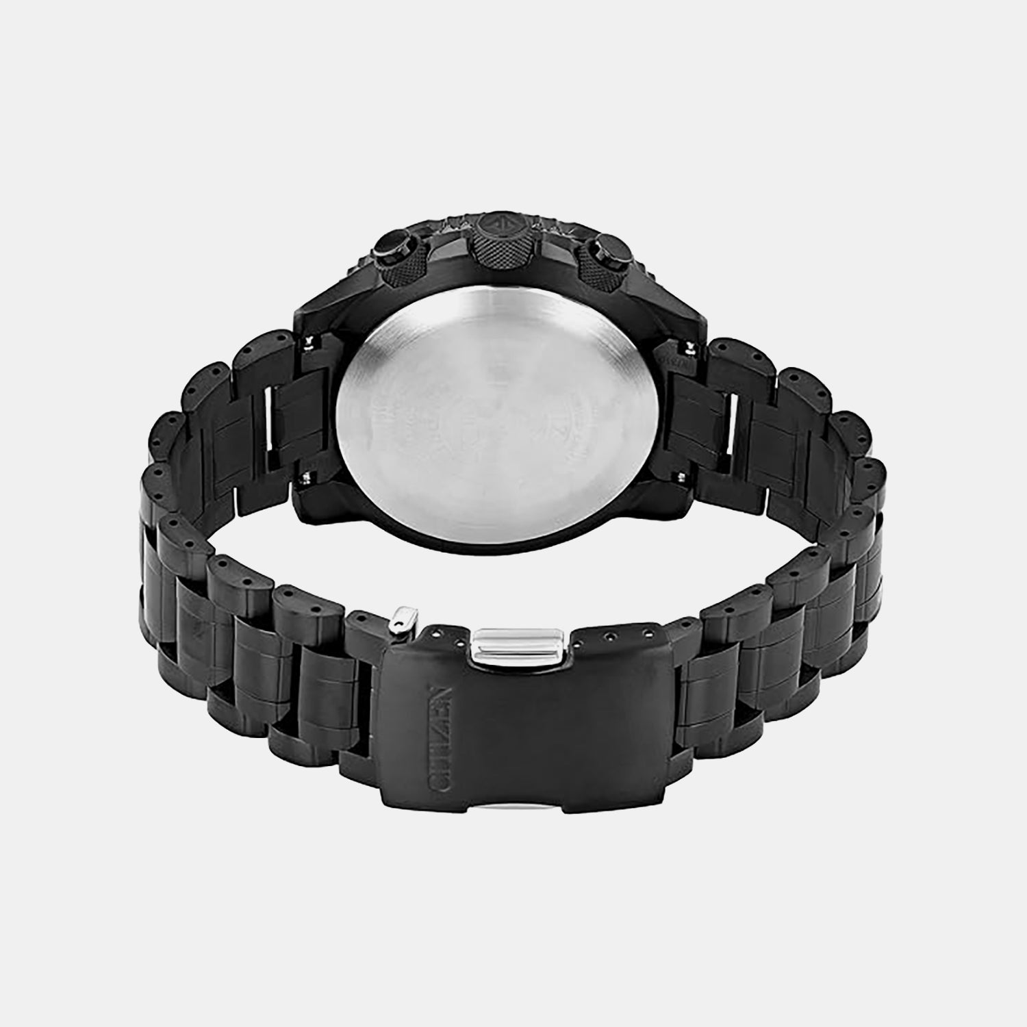 Promaster Men Quartz Black Dial Chronograph Stainless Steel Watch JY8085-81E