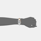 Women Quartz Silver Dial Analog Stainless Steel Watch K5N2M1Z6