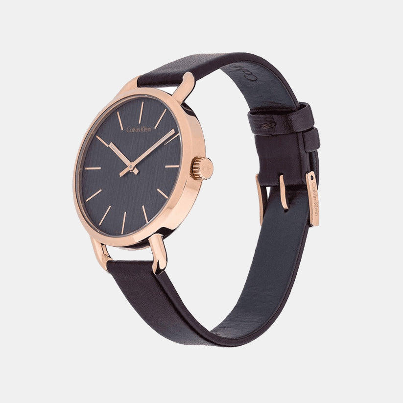 Calvin Klein Women Round Black watch