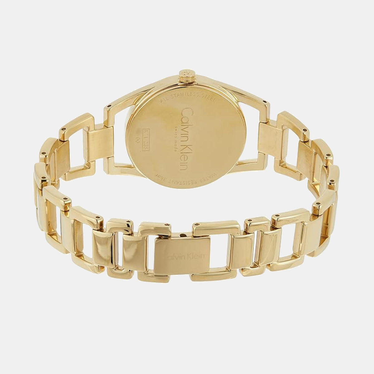 Calvin Klein Women Round Silver watch