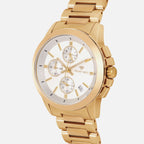 Women Quartz Silver Dial Multi-Function Stainless Steel Watch L1051C-M2203