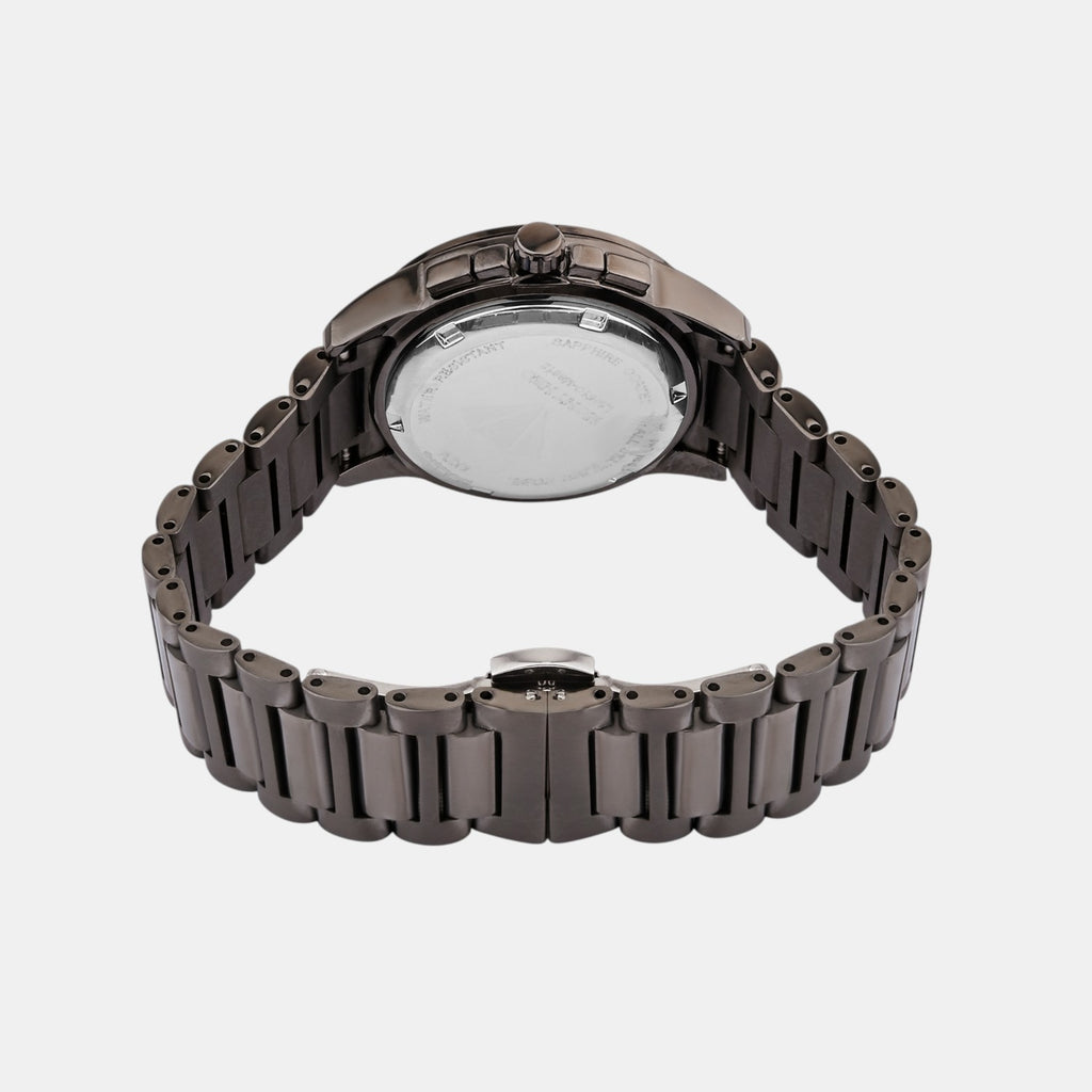 Women Quartz Red Dial Multi-Function Stainless Steel Watch L1051C-M8812