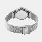 Women Quartz Green Dial Analog Mesh Watch L1052E-B1114