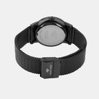 Women Quartz Red Dial Analog Mesh Watch L1052E-B4412