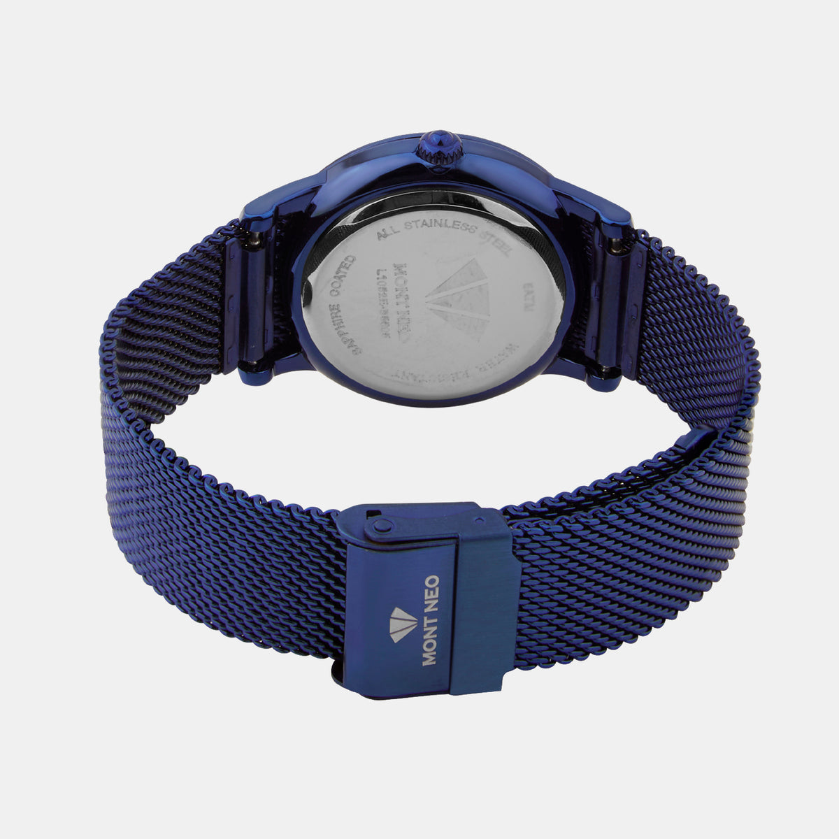 Women Quartz Blue Dial Analog Stainless Steel Watch L1052E-B5505