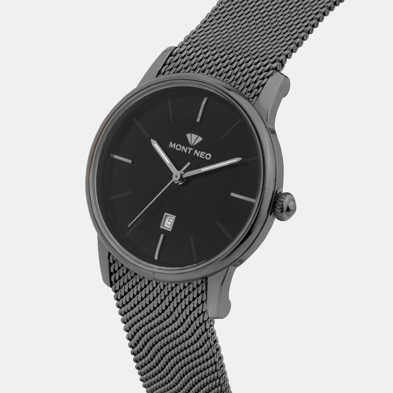 Women Quartz Grey Dial Analog Stainless Steel Watch L1052E-B8816