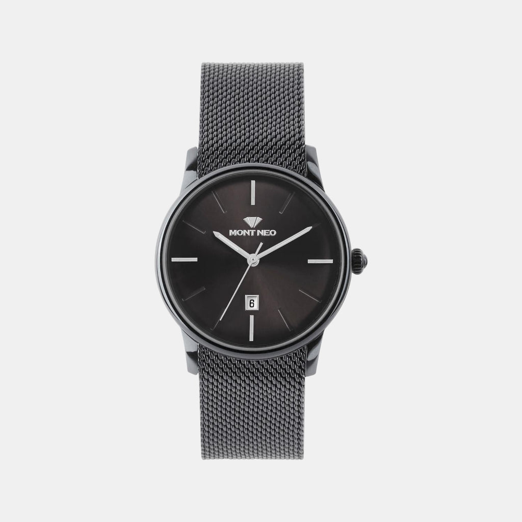 Women Quartz Grey Dial Analog Stainless Steel Watch L1052E-B8816