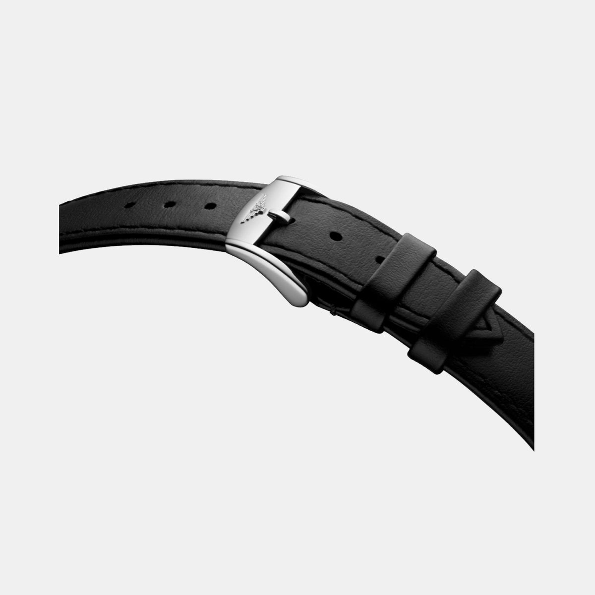 Longines Leather Black watch