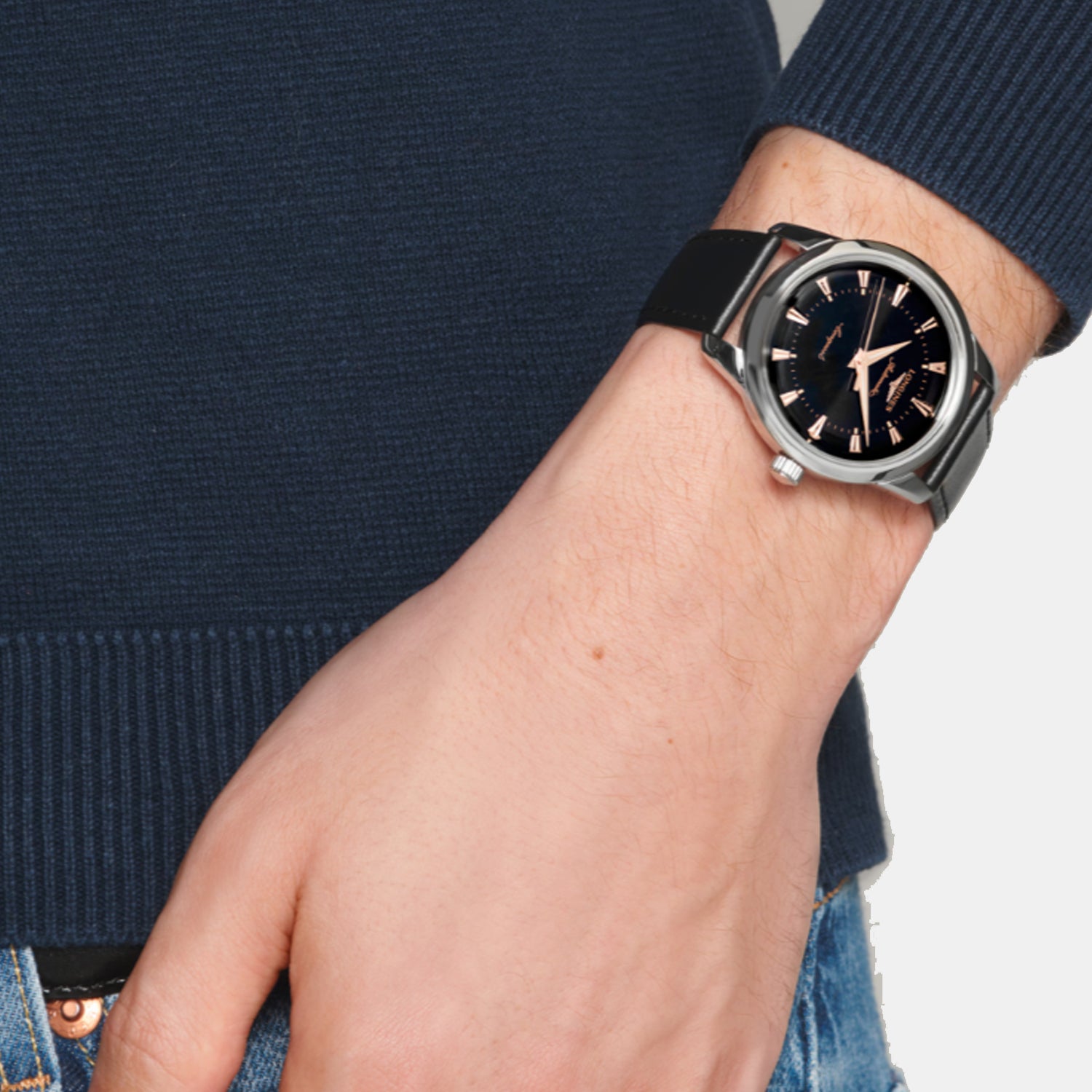 Longines Round Automatic Analog Men watch