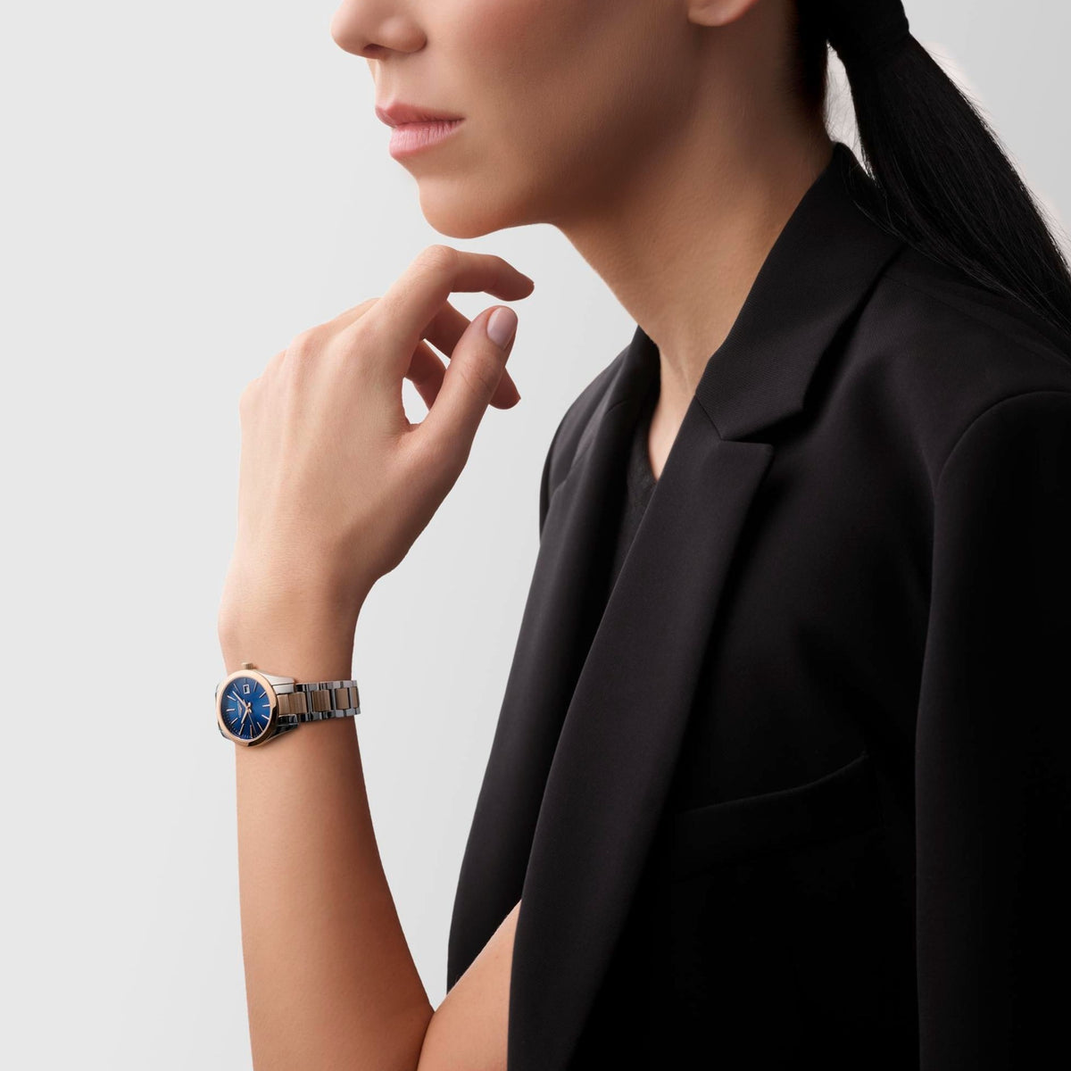 Longines Stainless Steel Blue watch