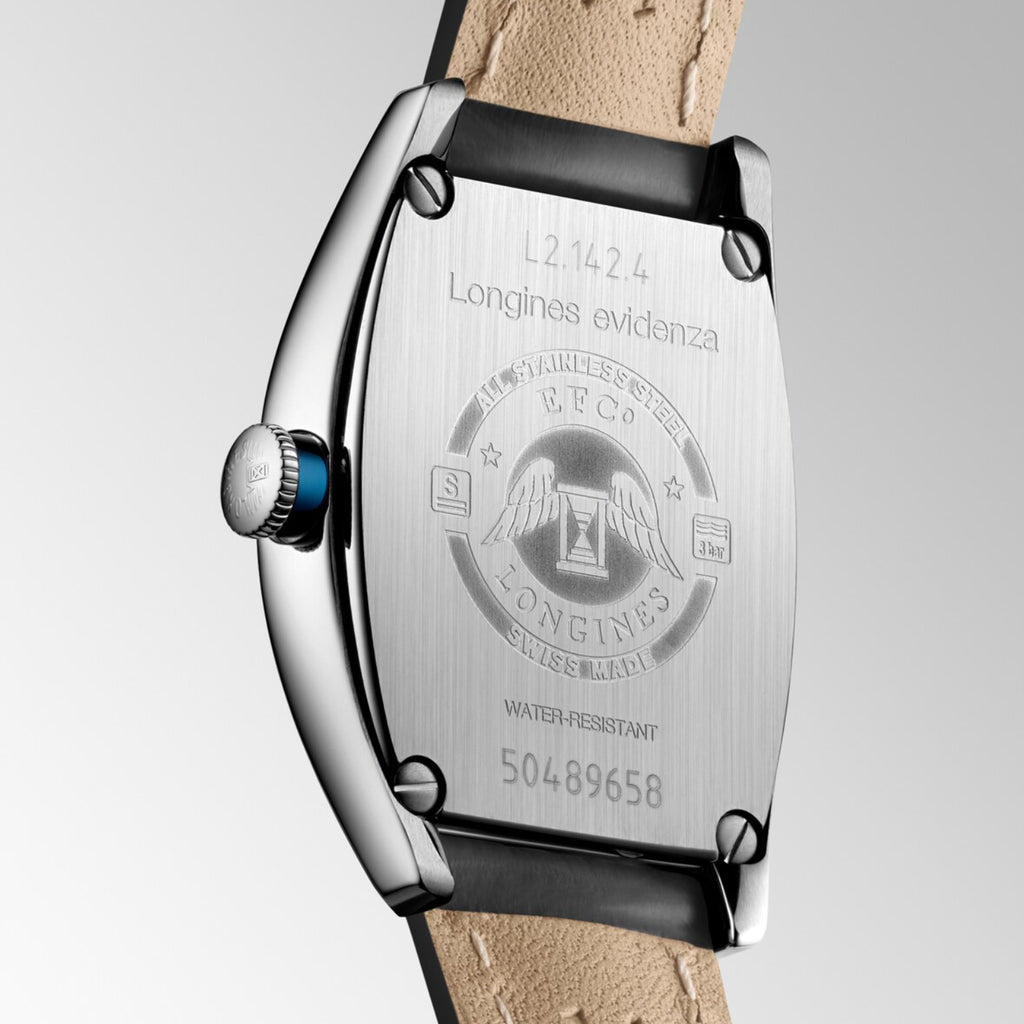 Evidenza Women Automatic Anthracite Dial Analog Leather Watch L21424562