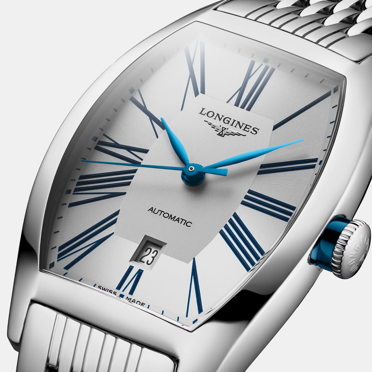 Evidenza Women Automatic Ivory Dial Analog Stainless Steel Watch L21424706