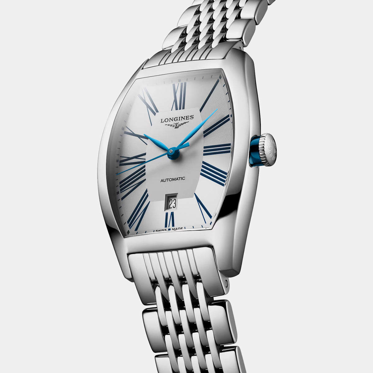 Evidenza Women Automatic Ivory Dial Analog Stainless Steel Watch L21424706