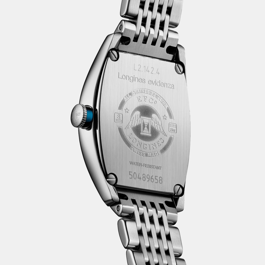 Evidenza Women Automatic Ivory Dial Analog Stainless Steel Watch L21424706