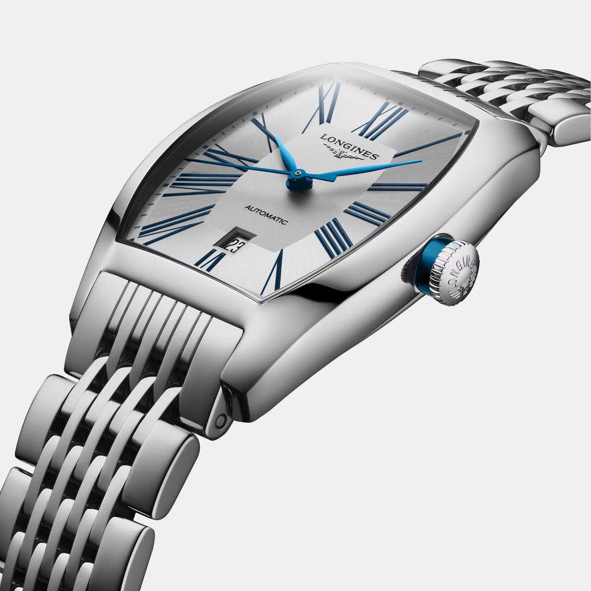 Evidenza Women Automatic Ivory Dial Analog Stainless Steel Watch L21424706