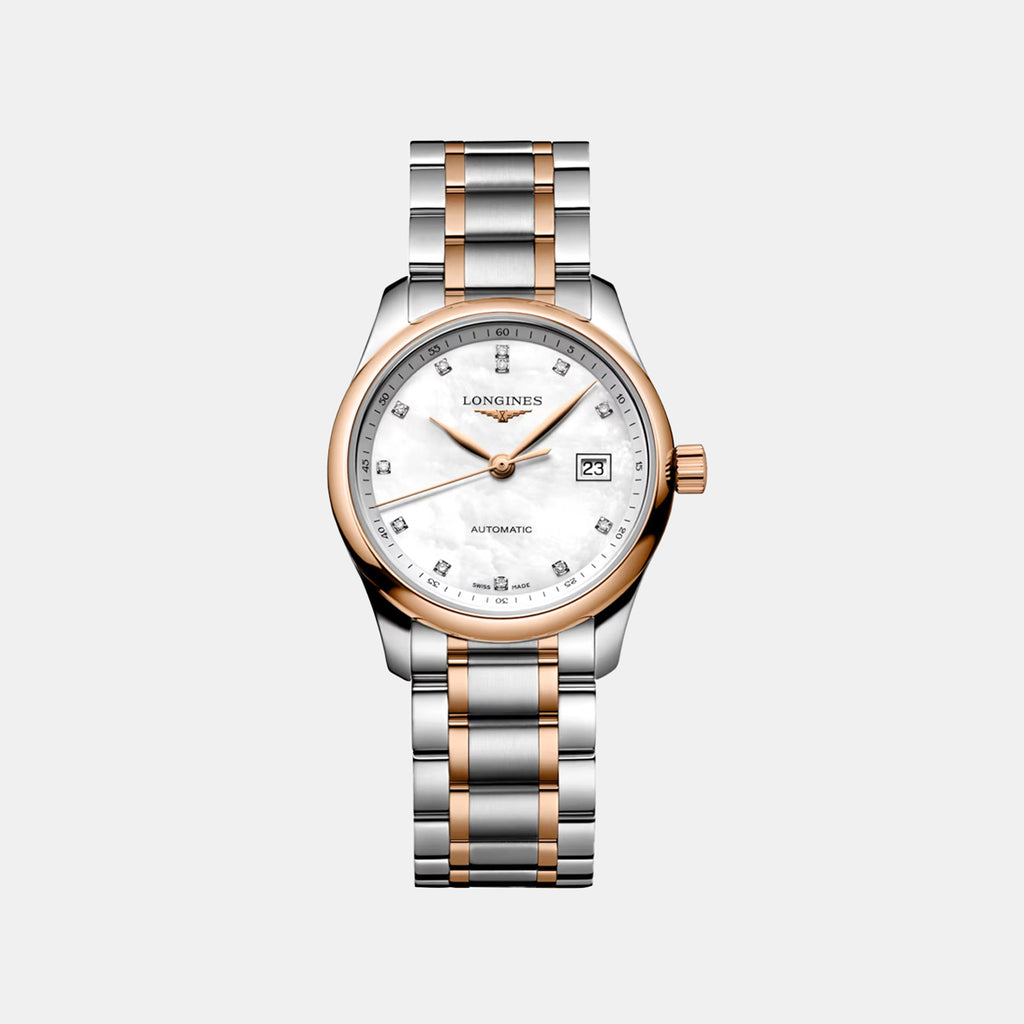 Master Collection Women Automatic White Dial Analog Stainless Steel Watch L22575897