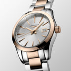 Conquest Classic Women Quartz White Dial Analog Stainless Steel Watch L22863727