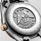 Conquest Classic Women Quartz Mother Of Pearl Dial Analog Stainless Steel Watch L22863877