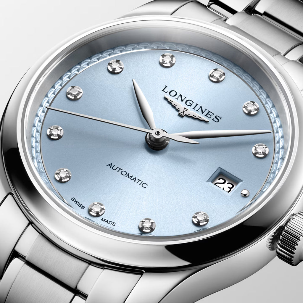 Master Women Automatic Blue Dial Analog Stainless Steel Watch L24494976