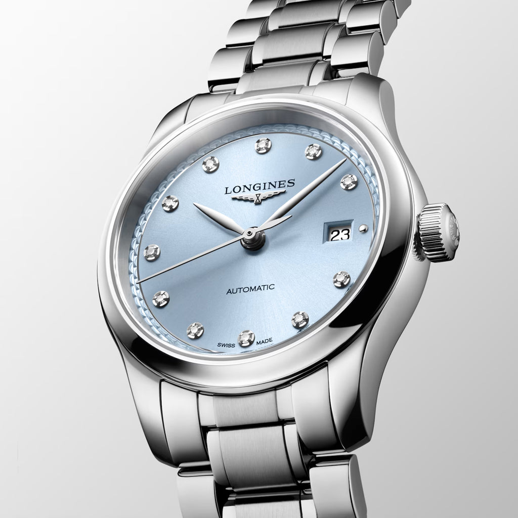 Master Women Automatic Blue Dial Analog Stainless Steel Watch L24494976