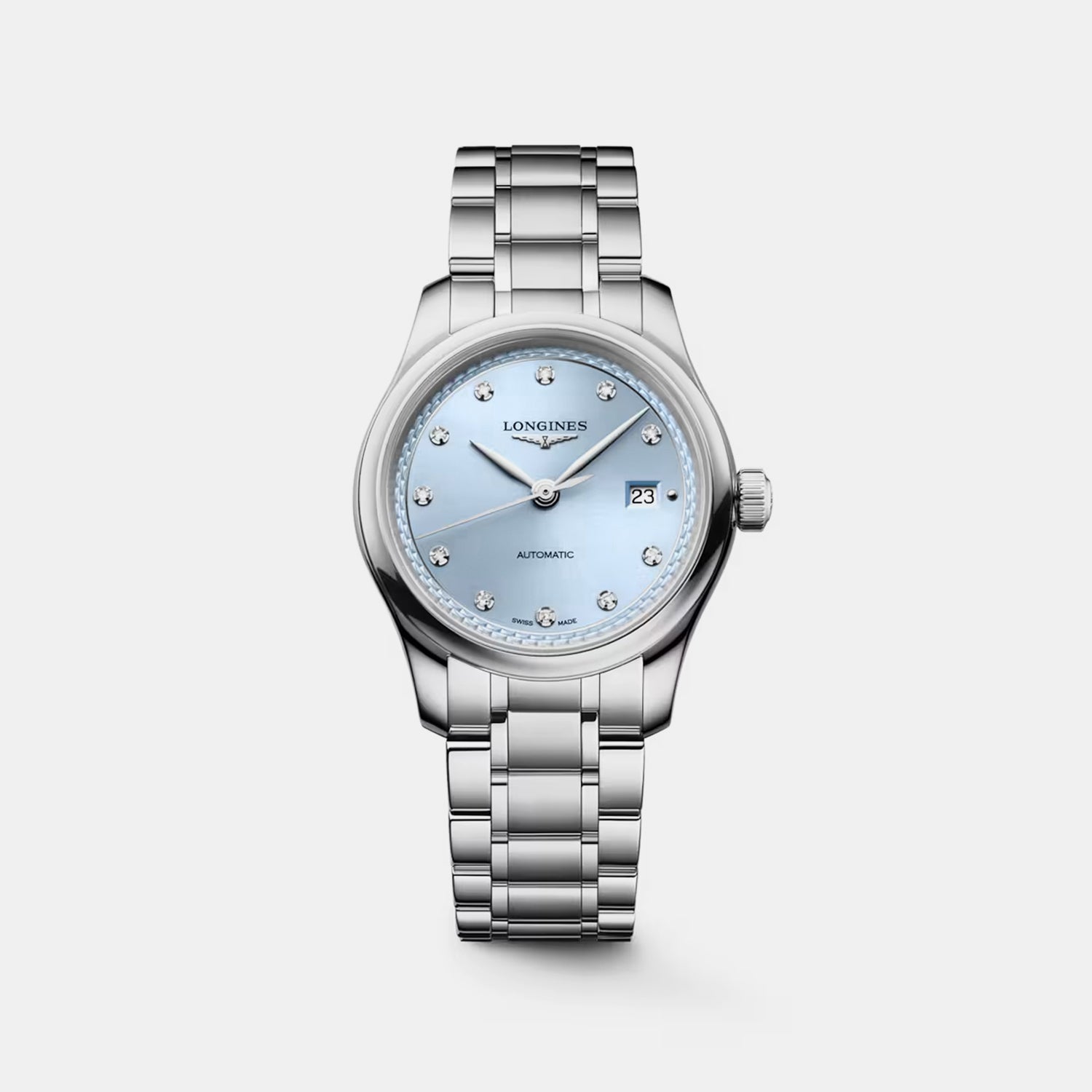 Master Women Automatic Blue Dial Analog Stainless Steel Watch L24494976