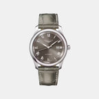 Master Men Automatic Grey Dial Analog Leather Watch L27934713