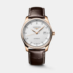 Master Collection Men Automatic Silver Dial Analog Leather Watch L27939773
