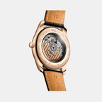 Master Collection Men Automatic Silver Dial Analog Leather Watch L27939773