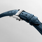 Men Automatic White Dial Analog Leather Watch L28934792