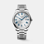 Master Collection Men Automatic Silver Dial Analog Stainless Steel Watch L28934796