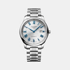 Master Collection Men Automatic Silver Dial Analog Stainless Steel Watch L28934796