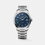 Master Men Automatic Blue Dial Analog Stainless Steel Watch L29504936