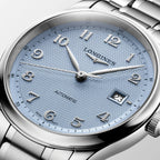 Master Men Automatic Blue Dial Analog Stainless Steel Watch L29504996