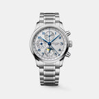 Master Moonphase Men Automatic Silver Dial Chronograph Stainless Steel Watch L29624736