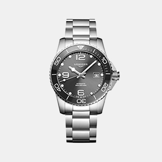 Male Grey Automatic Stainless steel Watch L37814766
