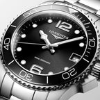 Women Quartz Black Dial Analog Stainless Steel Watch L33704566