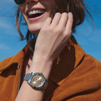 Women Automatic Brown Dial Analog Stainless Steel Watch L34304626