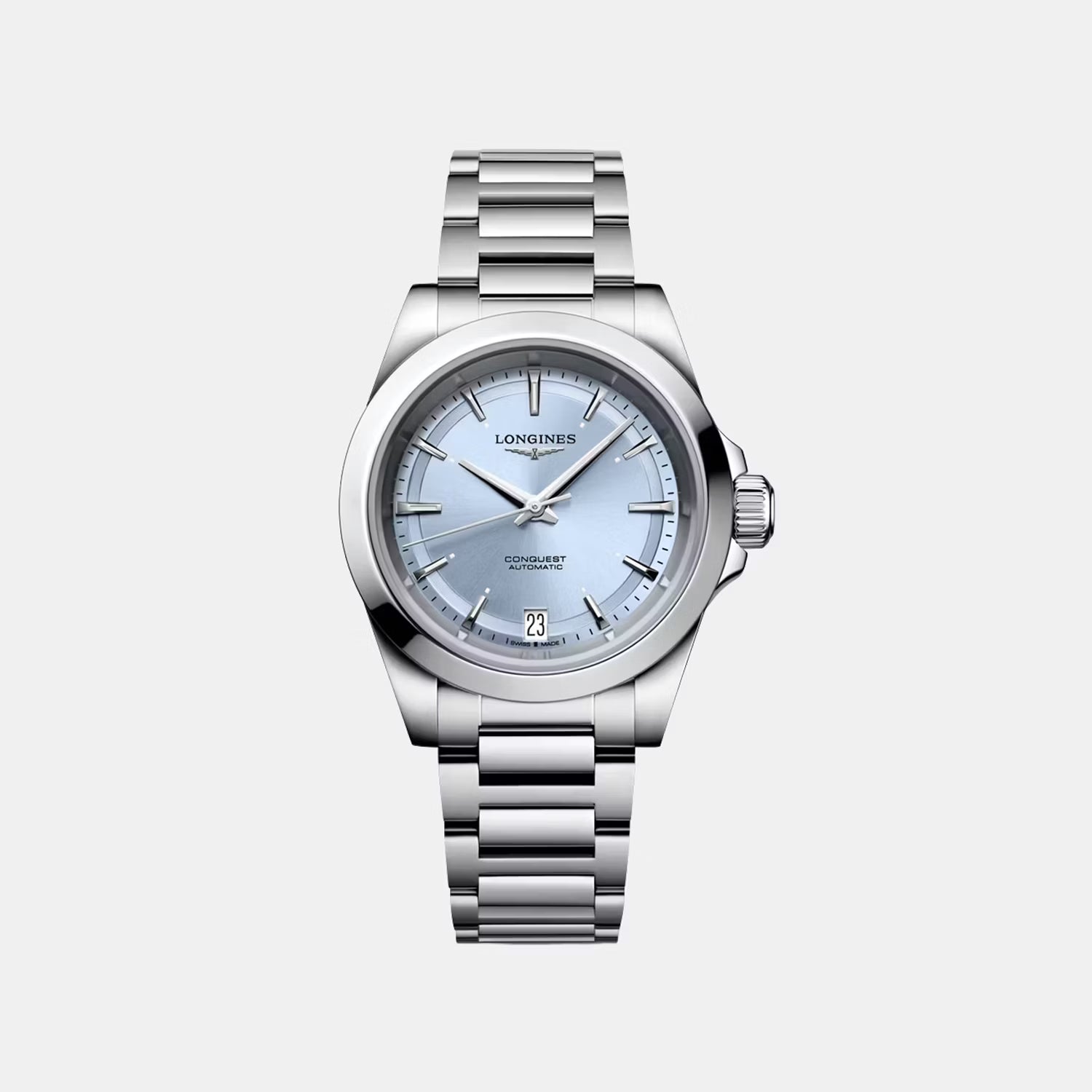 Conquest Women Automatic Blue Dial Analog Stainless Steel Watch L34304926