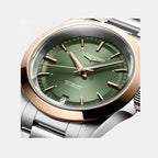 Longines Women Round Green watch